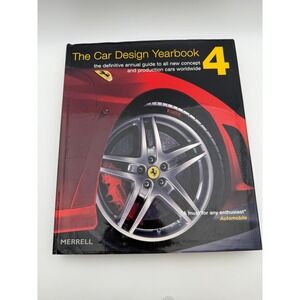The Car Design Yearbook 4 Stephen‎ Newbury Merrell Hardcover Ferrari F430 K043